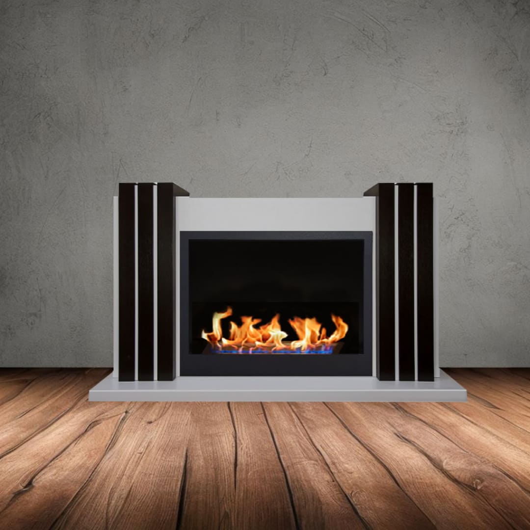 Биокамин в портале "Русский огонь" Манхэттен Нью с защитным и декоративным стеклом по цене 93 600 руб.