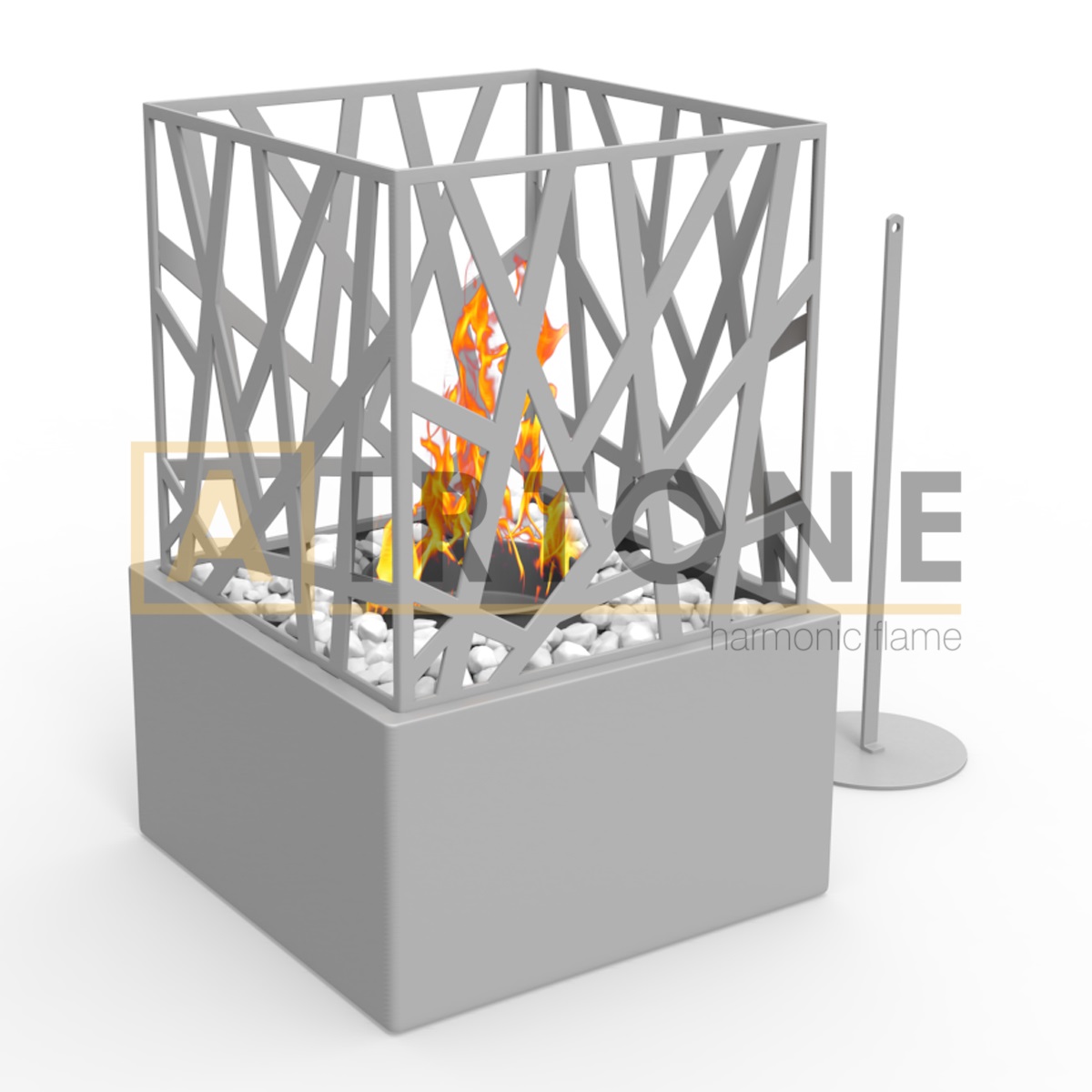 Биокамин настольный Airtone – Сlutter Grey Биокамин настольный Airtone – Сlutter Grey по цене 10 000 руб.