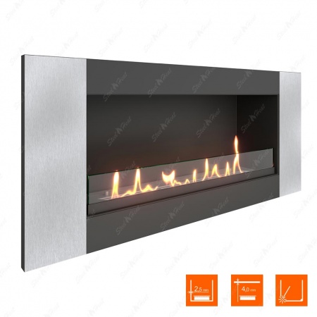 Биокамин SteelHeat LONG-V 900 XL стекло Биокамин SteelHeat LONG-V 900 XL стекло по цене 35 888 руб.