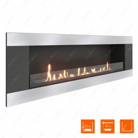 Биокамин SteelHeat LONG-H 1200 XL стекло Биокамин SteelHeat LONG-H 1200 XL стекло по цене 46 624 руб.