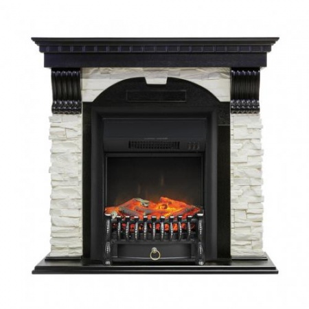 Dublin арочный сланец белый (венге)+Fobos FX Black