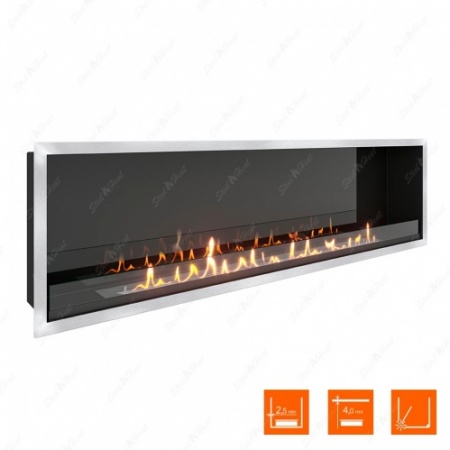 Биокамин SteelHeat LEADER-SH 1600 стекло + стемалит Биокамин SteelHeat LEADER-SH 1600 стекло + стемалит по цене 83 160 руб.