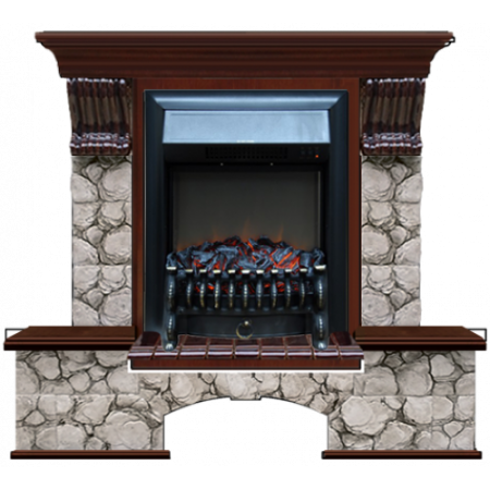 Бостон К Карелия (красное дерево)+Fobos Black