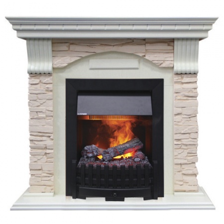 Dublin арочный скальный шампань (слоновая кость)+Danville Black Dublin арочный скальный шампань (слоновая кость)+Danville Black