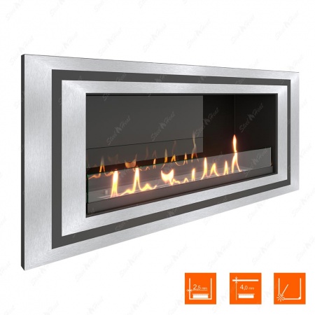 Биокамин SteelHeat LONG-D 900 XL стекло + стемалит Биокамин SteelHeat LONG-D 900 XL стекло + стемалит по цене 47 136 руб.