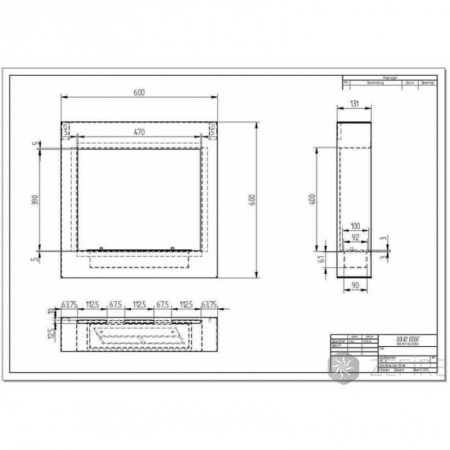 Биокамин ZeFire Orion qube 600 Биокамин ZeFire Orion qube 600 по цене 39 500 руб.