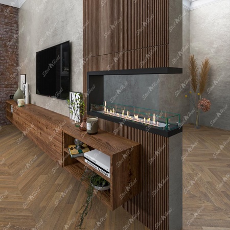 Биокамин торцевой SteelHeat Leader 1000 по цене 34 860 руб.