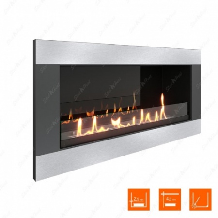 Биокамин SteelHeat ONE-H 800 XL стекло + стемалит Биокамин SteelHeat ONE-H 800 XL стекло + стемалит по цене 40 496 руб.